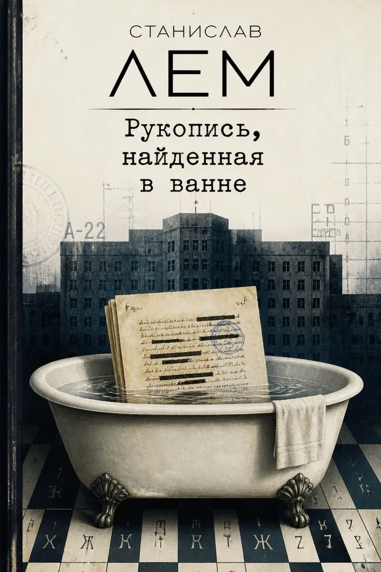 Рукопись, найденная в ванне — обложка книги
