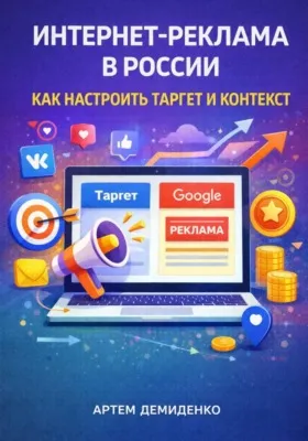 Интернет-реклама в России: Как настроить таргет и контекст — обложка книги