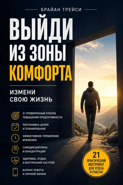 Выйди из зоны комфорта. Измени свою жизнь — обложка книги
