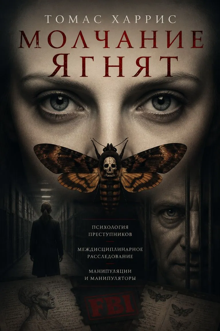 Молчание ягнят — обложка книги