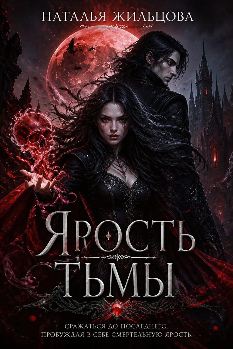 Ярость тьмы — обложка книги