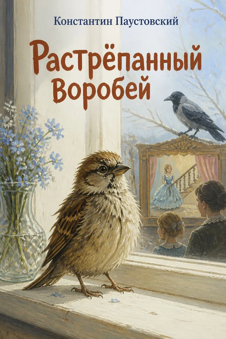 Растрёпанный воробей — обложка книги