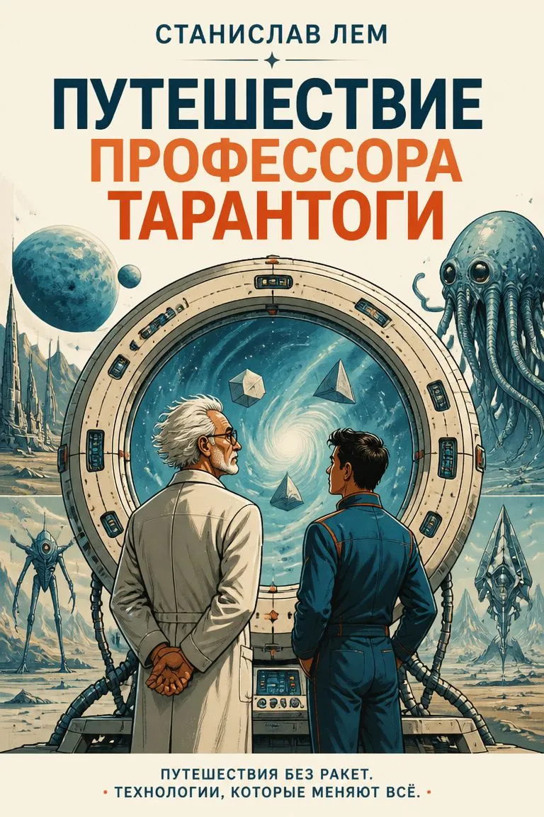 Путешествие профессора Тарантоги — обложка книги