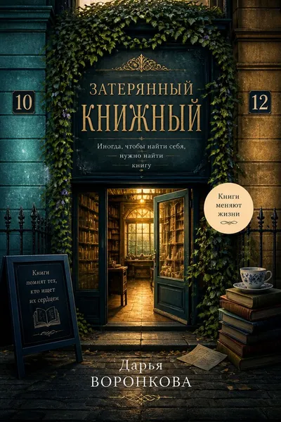 Затерянный книжный — обложка книги