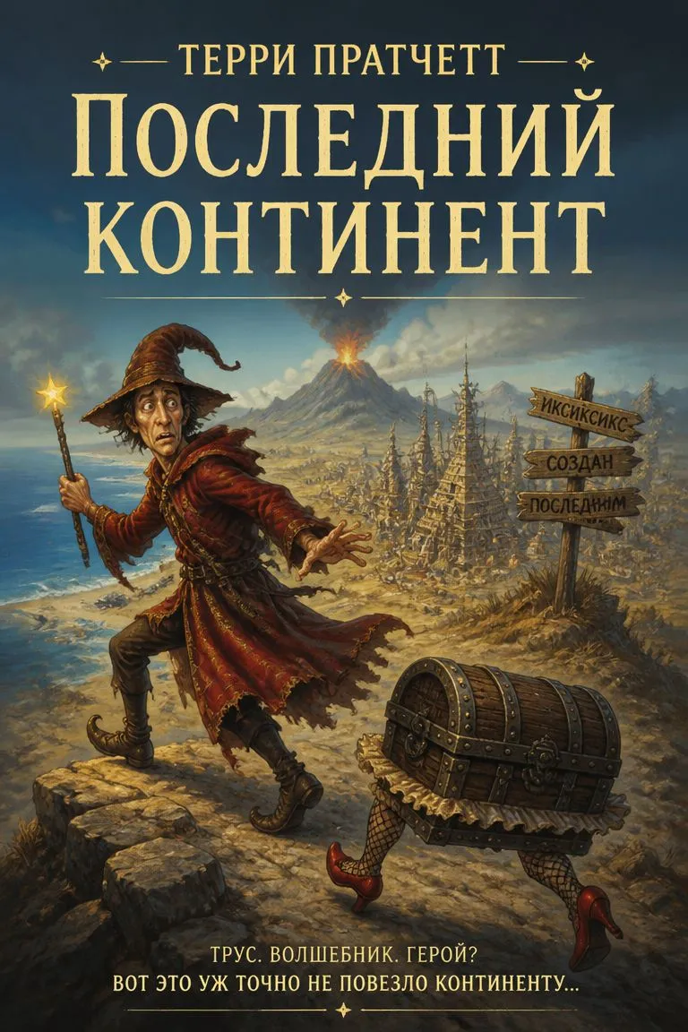 Последний континент — обложка книги