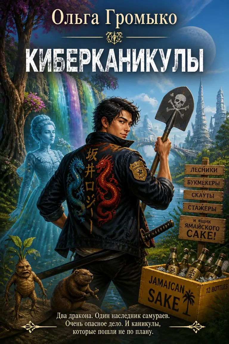 Киберканикулы — обложка книги
