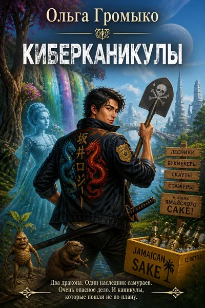 Киберканикулы — обложка книги