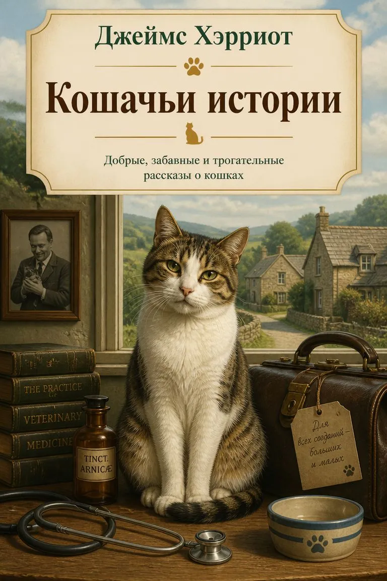 Кошачьи истории — обложка книги