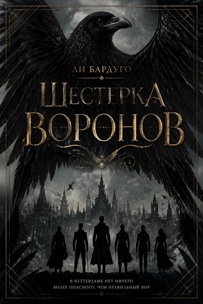 Шестерка воронов — обложка книги