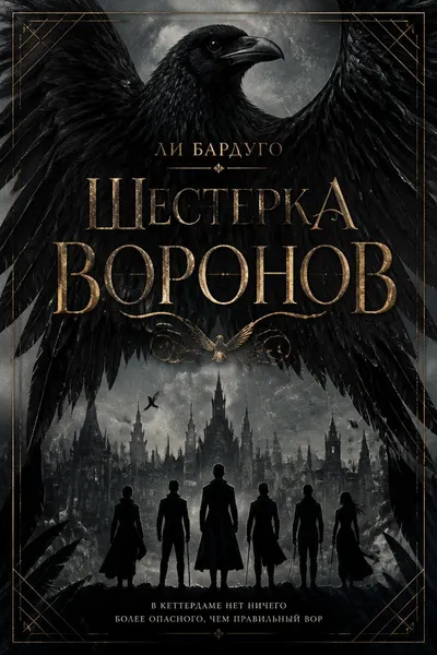 Шестерка воронов — обложка книги