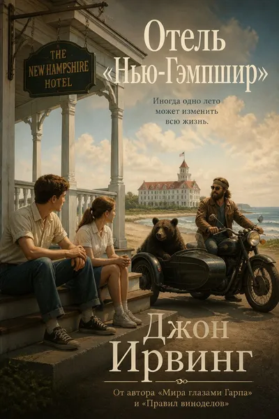 Отель «Нью-Гэмпшир» — обложка книги