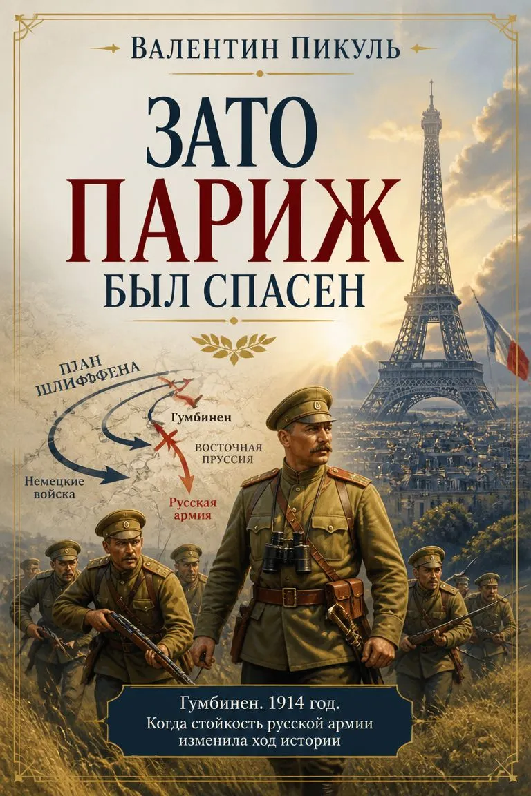 Зато Париж был спасен — обложка книги
