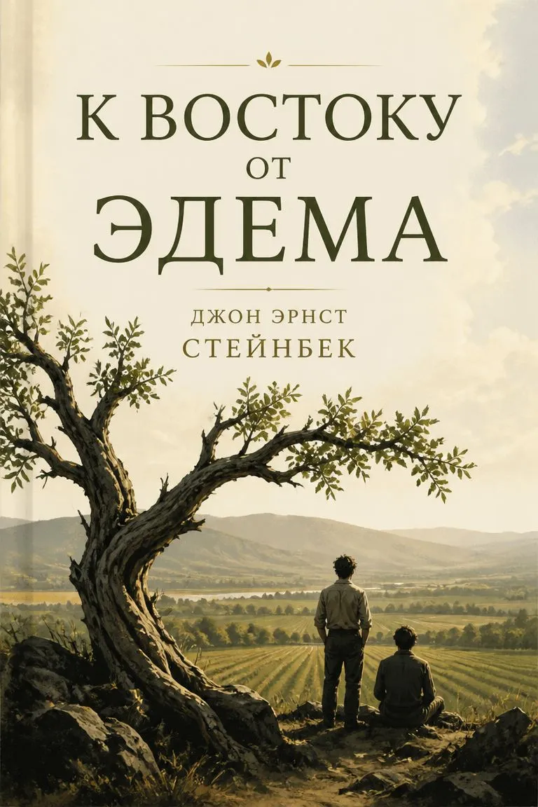 К востоку от Эдема — обложка книги