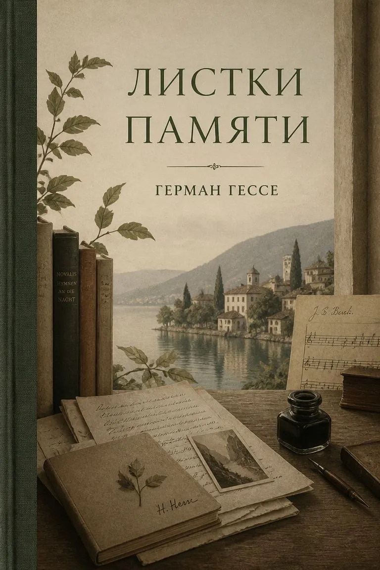 Листки памяти — обложка книги