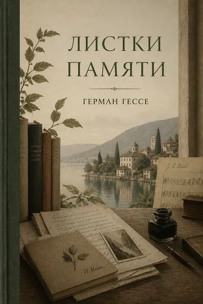 Листки памяти — обложка книги