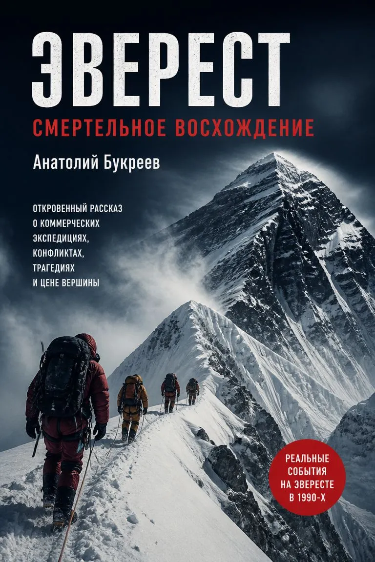 Эверест. Смертельное восхождение — обложка книги