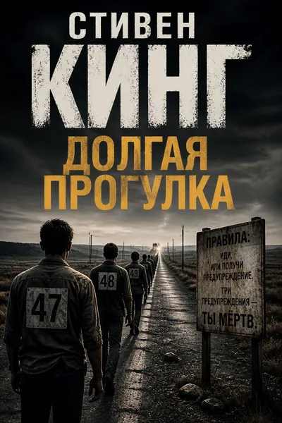 Долгая прогулка — обложка книги