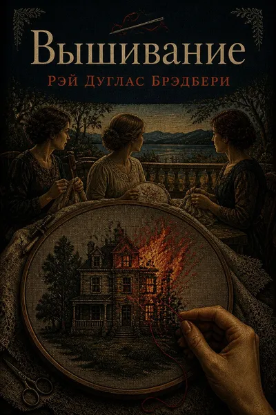 Вышивание — обложка книги