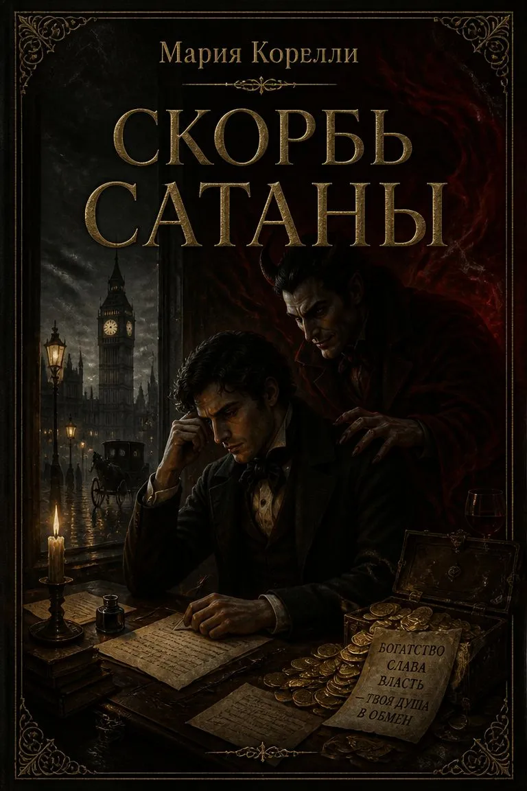 Скорбь Сатаны — обложка книги