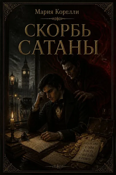 Скорбь Сатаны — обложка книги