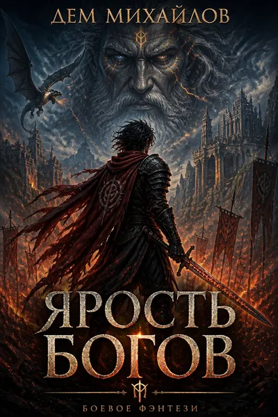 Ярость богов — обложка книги