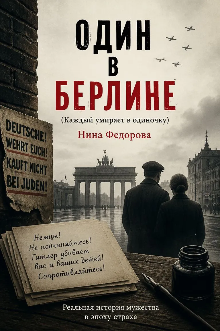 Один в Берлине (Каждый умирает в одиночку) — обложка книги