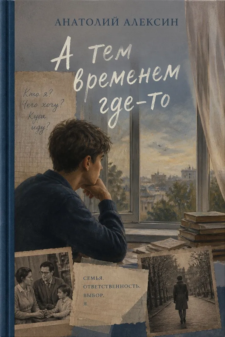 А тем временем где-то — обложка книги