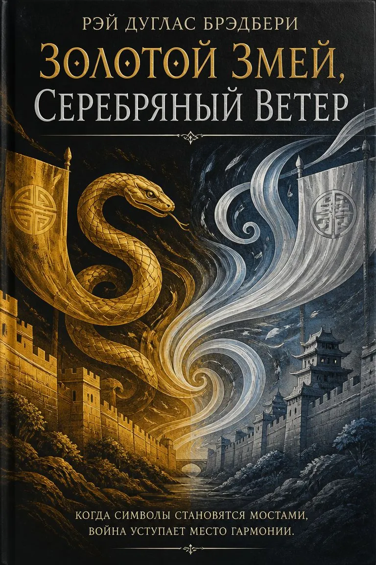 Золотой Змей, Серебряный Ветер — обложка книги