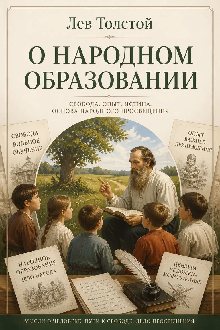 О народном образовании — обложка книги