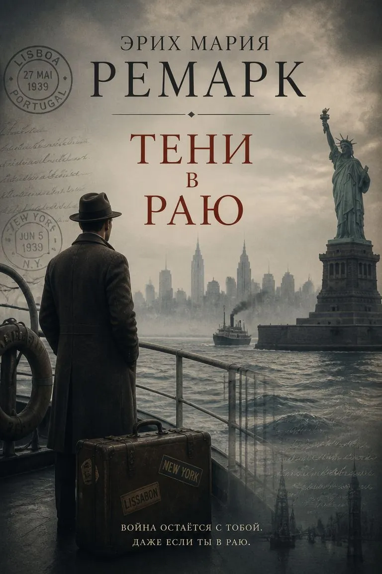 Тени в раю — обложка книги