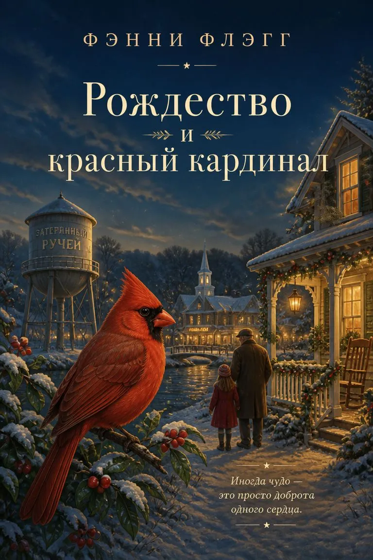 Рождество и красный кардинал — обложка книги