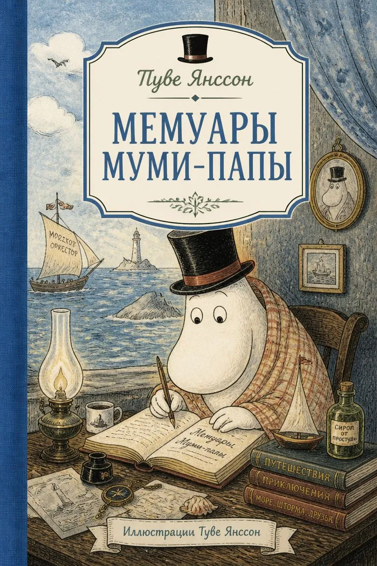 Мемуары Муми-папы — обложка книги