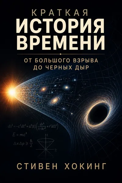 Краткая история времени. От Большого взрыва до черных дыр — обложка книги