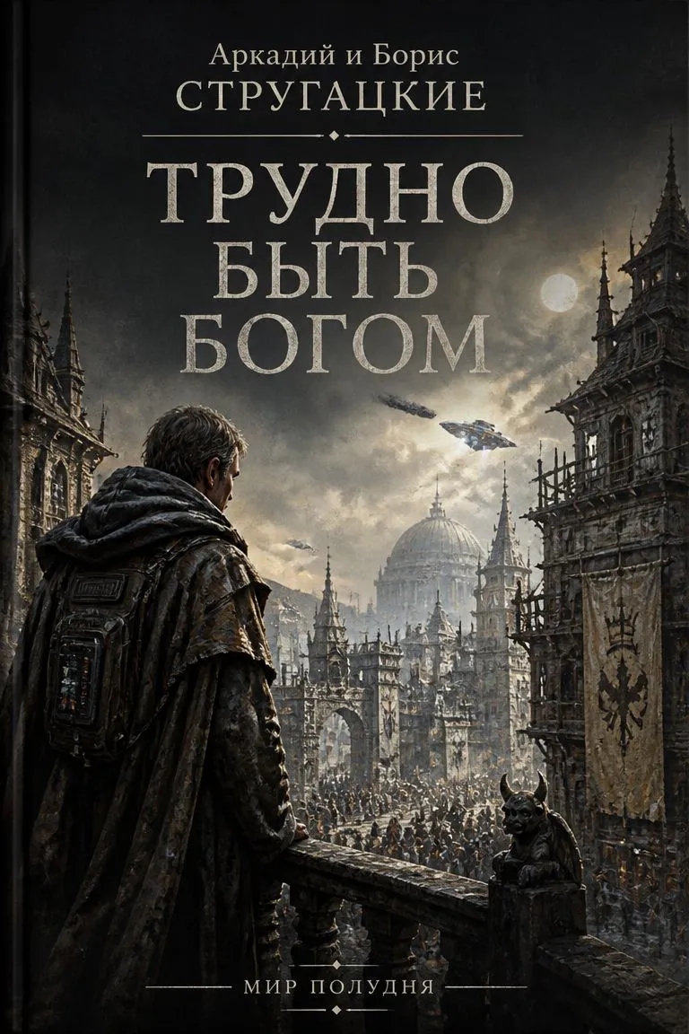 Трудно быть богом — обложка книги