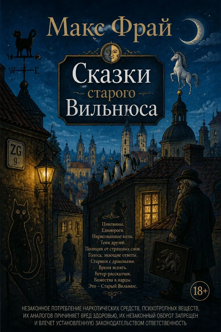 Сказки старого Вильнюса — обложка книги