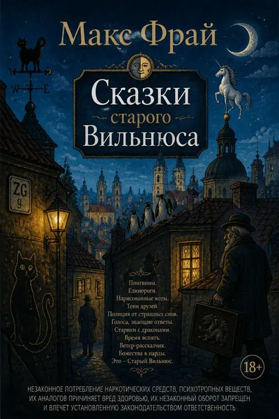 Сказки старого Вильнюса — обложка книги
