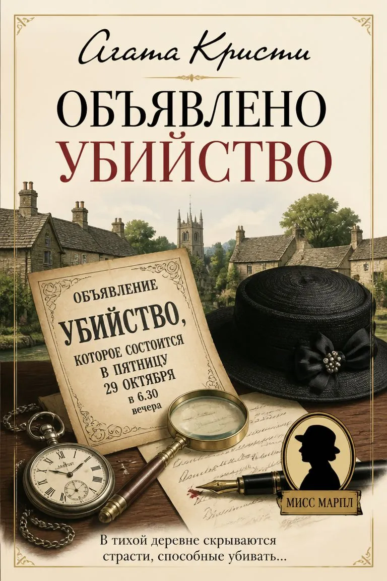 Объявлено убийство — обложка книги