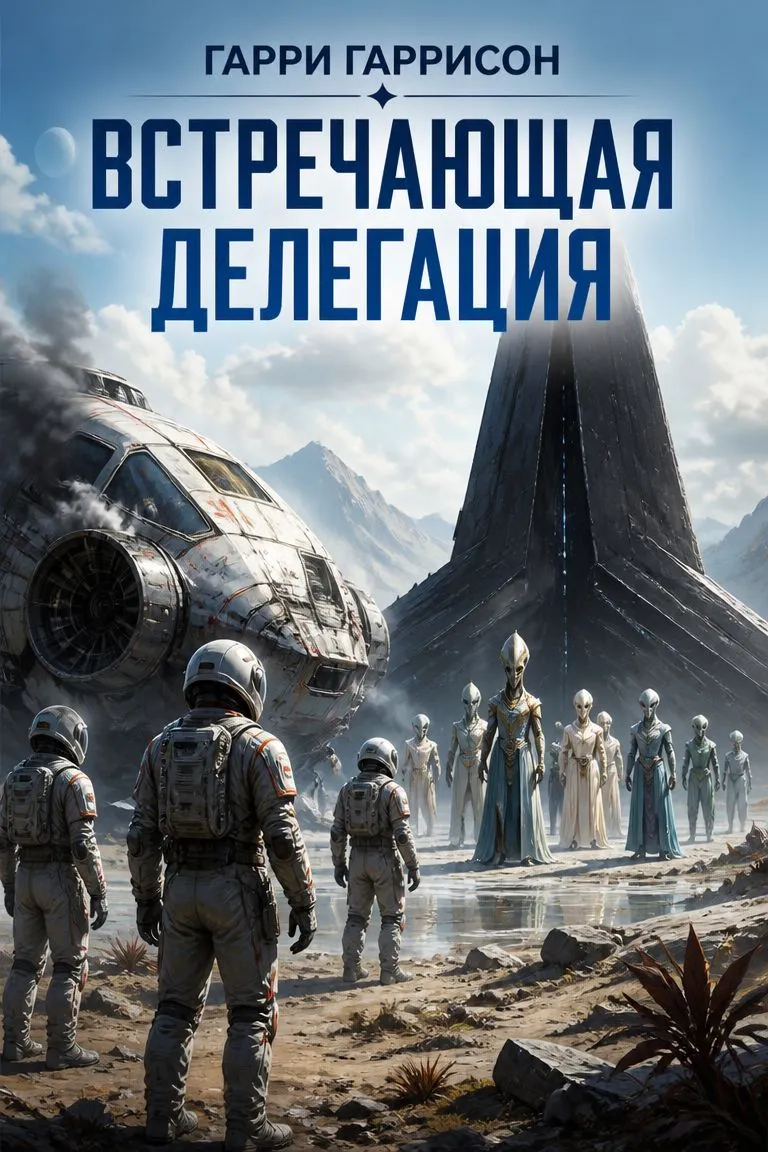 Встречающая делегация — обложка книги