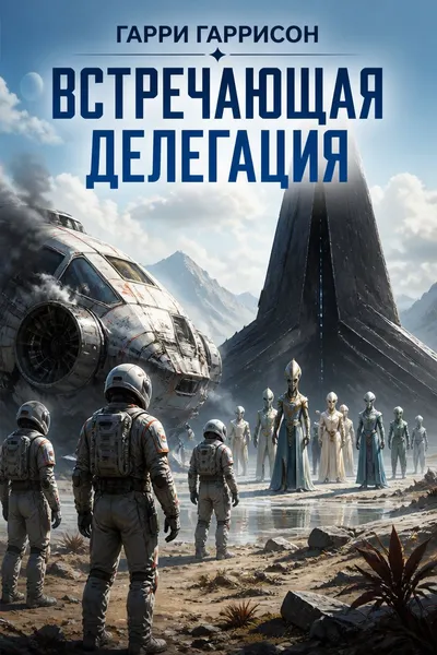 Встречающая делегация — обложка книги