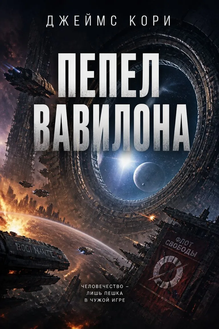 Пепел Вавилона — обложка книги