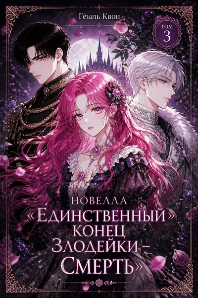 Новелла «Единственный конец злодейки – смерть». Том 3 — обложка книги
