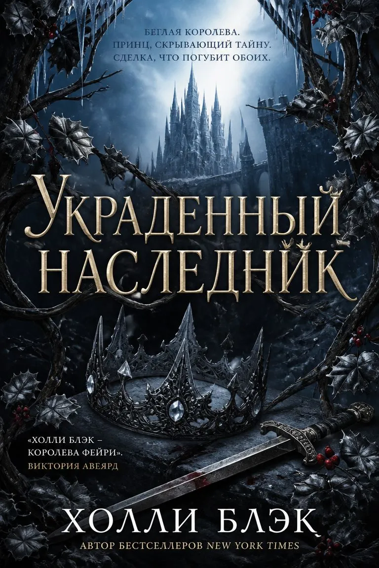 Украденный наследник — обложка книги