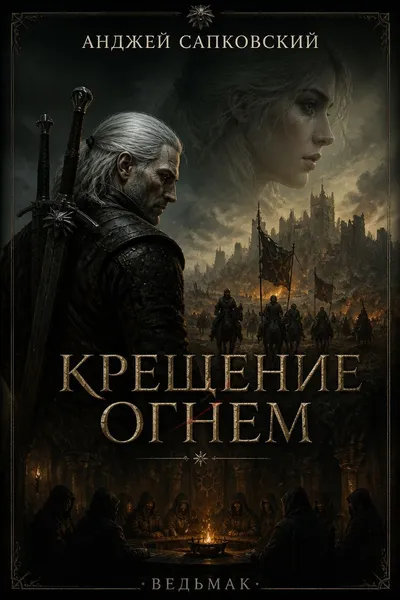 Крещение огнем — обложка книги