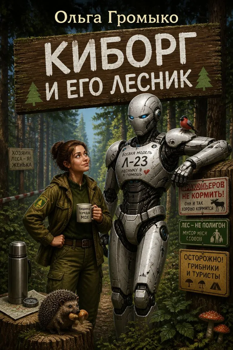 Киборг и его лесник — обложка книги