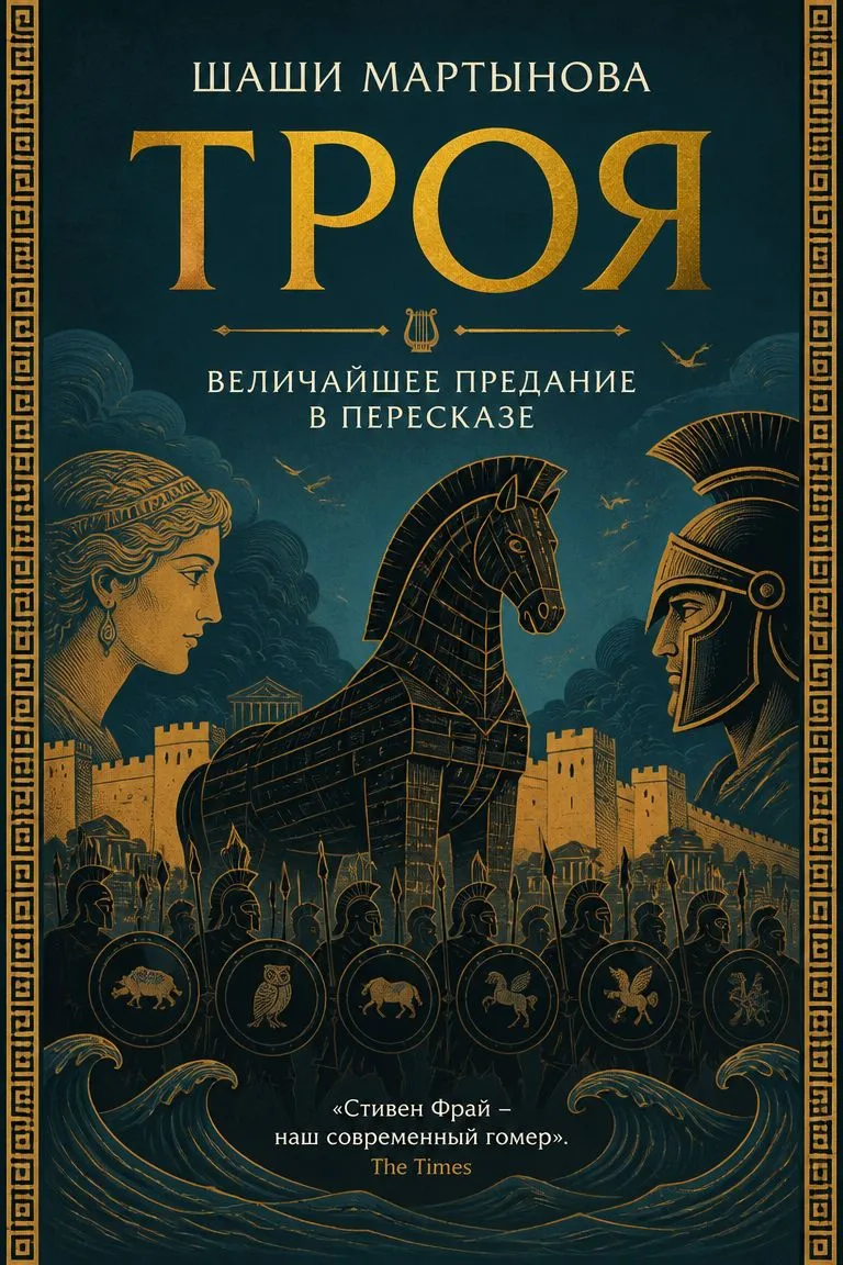 Троя. Величайшее предание в пересказе — обложка книги