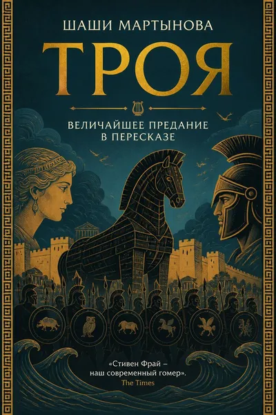 Троя. Величайшее предание в пересказе — обложка книги