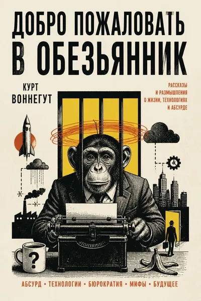 Добро пожаловать в обезьянник — обложка книги
