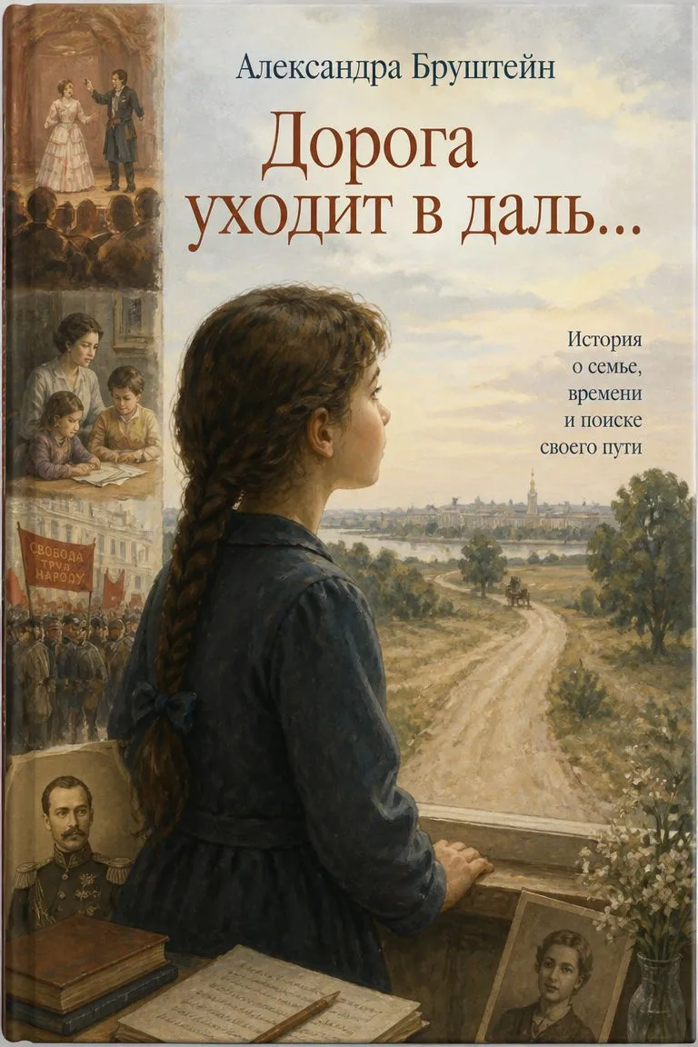 Дорога уходит в даль… — обложка книги