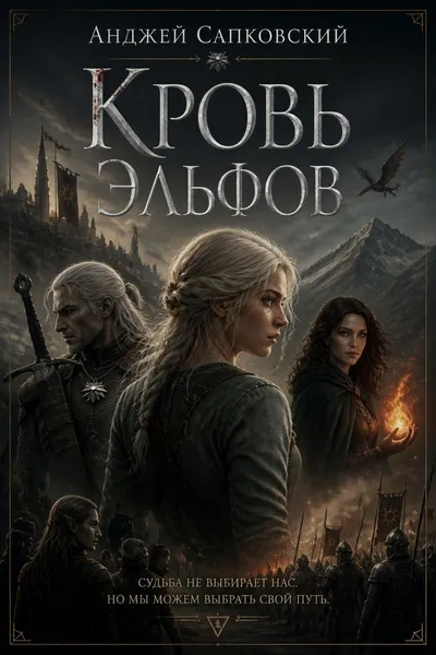 Кровь эльфов — обложка книги