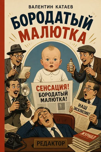 Бородатый малютка — обложка книги